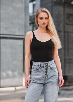 Жіночий топ Staff lim black M