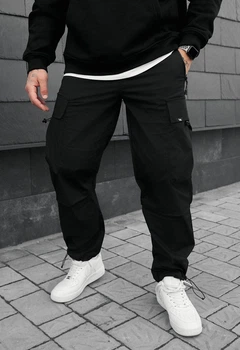 Штани Staff cargo tu black XS