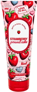 Парфумований крем для тіла Bath&Body Works Strawberry Pound Cake Body Lotion 226 г (667659335183)
