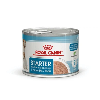 Вологий корм Royal Canin STARTER MOUSSE Cans для собак у період лактації та новонароджених цуценят (Паштет) 195 г