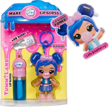 Лялька MGA Yummiland Lulu Raspberry з набором для створення блиску для губ 10 см 54598 (035051545989)