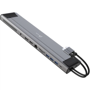 Док-станція J5create USB-C 12-в-1 (JCD552-N) ( 12279 )