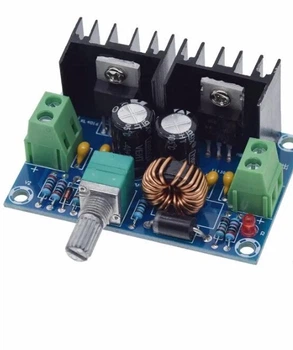 Регулятор напряжения XH-M401 DC-DC с переменным резистором на модуле XL4016