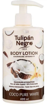 TULIPAN NEGRO ЛОСЬЙОН для тіла НІЖНИЙ КОКОС, 400 мл дозатор