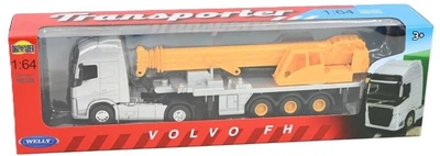 Вантажівка Welly Volvo FH з краном 58055 (4891761580551)