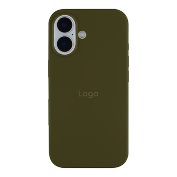Чохол Silicone Case Full Size (AA) для iPhone 16 45.Army Green