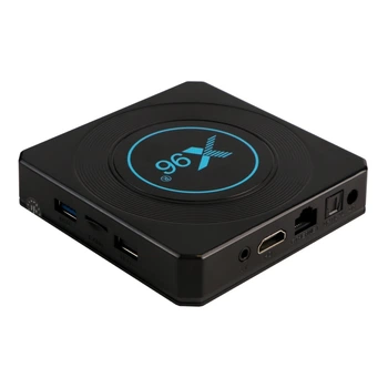 Смарт ТВ Приставка X96x4 S905X4 2/16 11 8K процесор Amlogic S905X4 Quad Core ARM Cortex A55 (64bit) Black