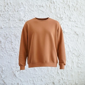 Світшот жіночий трикотаж коричневий, L;XL
