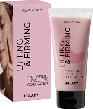Ліфтинг-маска для обличчя та шиї Hillary Collagen & Peptide Lifting Clay Mask 90 мл (4823116602878)