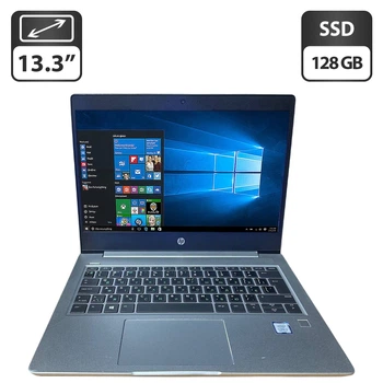 Ультрабук Б-клас HP ProBook 430 G6 / 13.3" (1366x768) TN / Intel Core i3-8145U (2 (4) ядра по 2.1 - 3.9 GHz) / 8 GB DDR3 / 128 GB SSD / Intel UHD Graphics / WebCam б/в