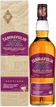 Віскі Tamnavulin Cabernet Sauvignon Cask 0.7 л 40% (5013967016620)