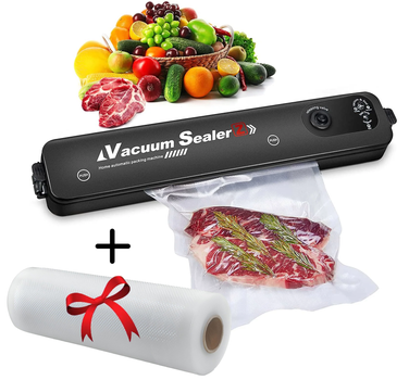 Вакуумный упаковщик Vacuum Sealer с вакуумной пленкой 20×500 см