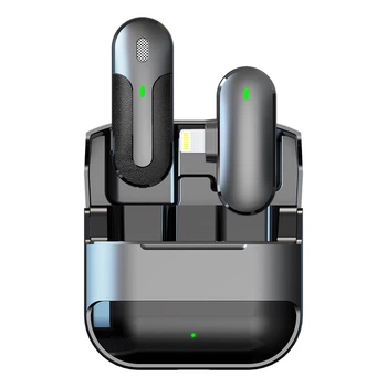 Беспроводной петличный микрофон LOW M8-C Pro для смартфонов и планшетов с кейсом для зарядки