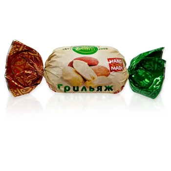 Цукерки Amanti “Грильяж Арахіс Classic” 1 кг