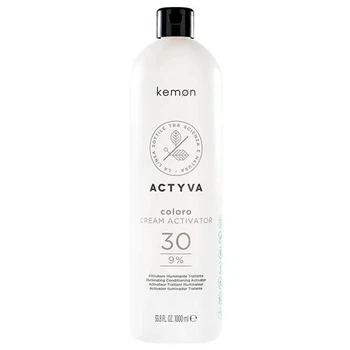 Крем-активатор для окрашивания волос 30 vol. (9%) KEMON Actyva Coloro Cream Activator 1000 мл