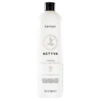 Крем-активатор KEMON Actyva Coloro Cream Activator 3% (10 vol.) для окрашивания волос, 1000 мл
