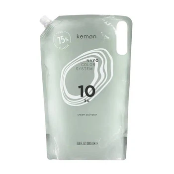 Рефил крем-активатора для окрашивания волос 10 vol. (3%) KEMON NAYO Color System Cream Activator BAG 1000 мл