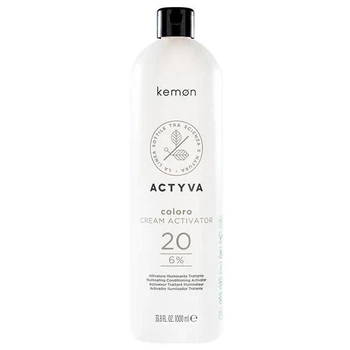 Крем-активатор для окрашивания волос 20 vol. (6%) KEMON Actyva Coloro Cream Activator 1000 мл