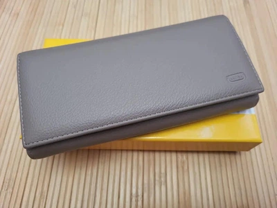 Кошелек женский из эко кожи BALISA серый 8601-134