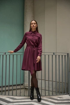 Жіноча сукня MOODO 4830 S бордова