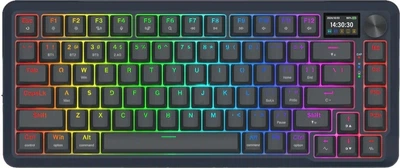 Клавіатура бездротова Redragon Flekact K708-RGB-PRO USB/Bluetooth/Wireless Black