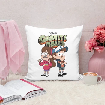 Подушка плюшевая Gravity falls Гравити фолз 35х35 см (ГФ00252)