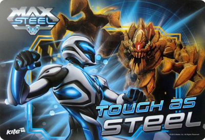 Підкладка для письма дитяча KITE MX14-207K Max Steel, 42,5х29см /MX14-207K/