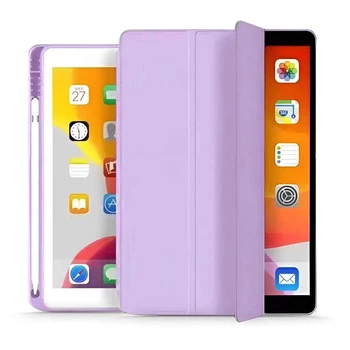 Чехол для iPad 11" (2025) (A16) 11th Gen Smart Case с местом под стилус и микрофиброй Lilac лиловый