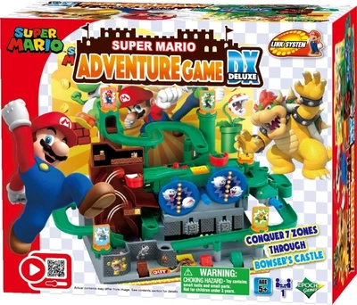 Настольная Игра Супер Марио Замок Боузера Super Mario Adventure Game DX Deluxe Epoch Games 73773
