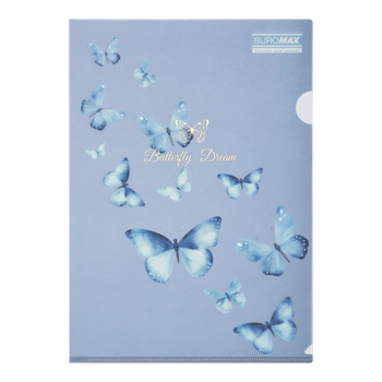 Папка-кутик BUROMAX 3854-45 ARABESKI синій електрик (12) /BM.3854-45/