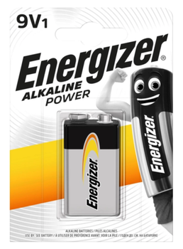 Батарейка ENERGIZER 9V Alkaline Power 1bl