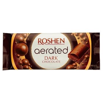 Упаковка шоколаду Roshen Екстрачорний пористий 80 г х 20 шт