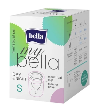 Менструальная чаша Bella My Bella с контейнером для хранения и чистки Small (5900516042981)