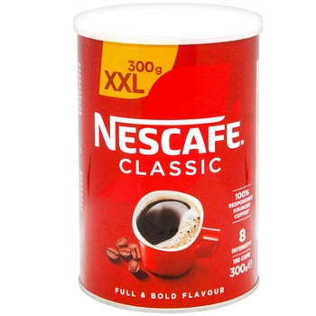Кофе Nescafe Classic растворимый гранулированный 300 г. (7891000383254)