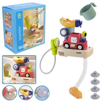 Игровой набор для ванны игрушка для купания двигается когда на нее попадает вода, 6017