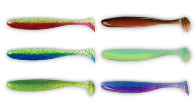 Набор силиконовых приманок Keitech Easy Shiner 3"