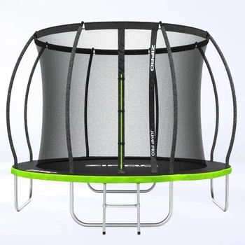Батут SIDER 8 FT 252 см с внутренней защитной сеткой и лестницей для детей и взрослых