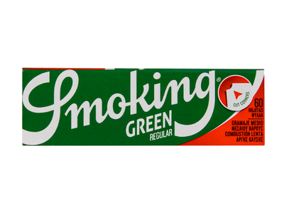Папір для самокруток Smoking 70 мм, Green