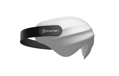 Маска для сна Dreamlight в сером цвете