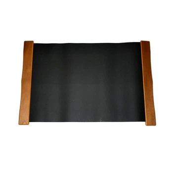 Покрытие на стол Good Sunrise 65x43.5 см черное с деревянными панелями под ореховое дерево (T0002-NP)