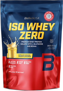 Протеїн Biotech Iso Whey Zero 454 г Каталонський крем (5999076261369)