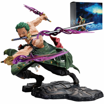 Фігурка Ророноа Зоро Roronoa Zoro Ван Піс One Piece Великий куш 16 см У коробці