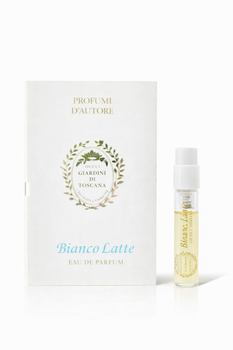 Парфумована вода унісекс Giardini Di Toscana Bianco Latte 2 ml