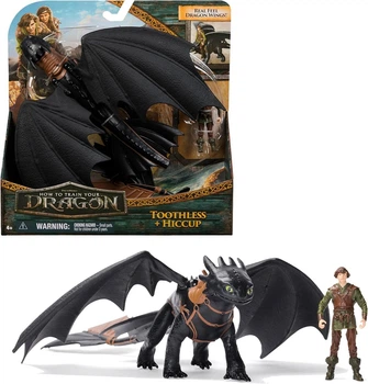 Іграшка Дракон Беззубик Гикавка Spin Master Dreamworks Dragons Toothless and Hicks