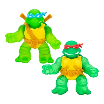 Фігурка Moose Goo Jit Zu Turtles Raphael vs Leonardo гуджитсу черепашки ніндзя Рафаель і Леонардо