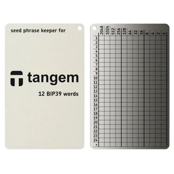Мнемонічний планшет Lapua Seed phrase keeper for Tangem 24+1 BIP39 слів 3шт (LSPKT)
