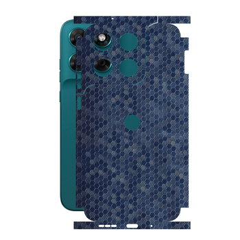 Захисна плівка StatusSKIN для Motorola Moto G77 Корпус Вініл Соти сині