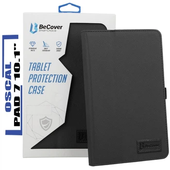 Чехол для планшета BeCover Slimbook Oscal Pad 7 10.1" Black