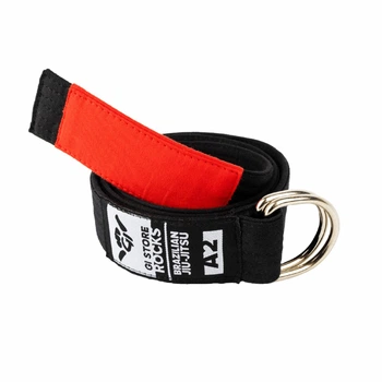 Ремінь бразильске джиу-джитсу Gi Store чорний А2 (115 см)