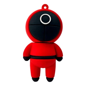 USB флеш накопитель Wibrand 16GB Squid Game Red USB 2.0